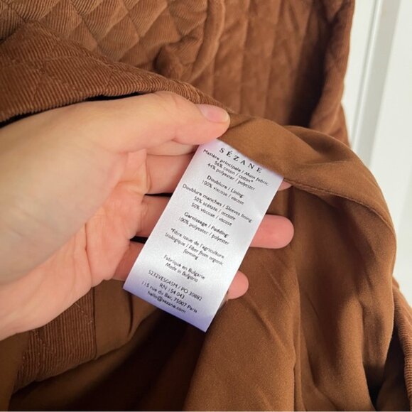 Sezane Will Jacket Size Small - Picture 4 of 6